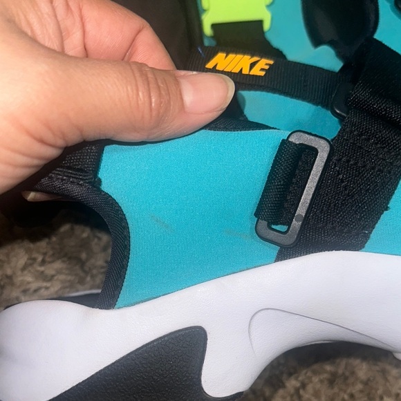 Nike Kids Sandals - Blue and Black - Picture 9 of 10